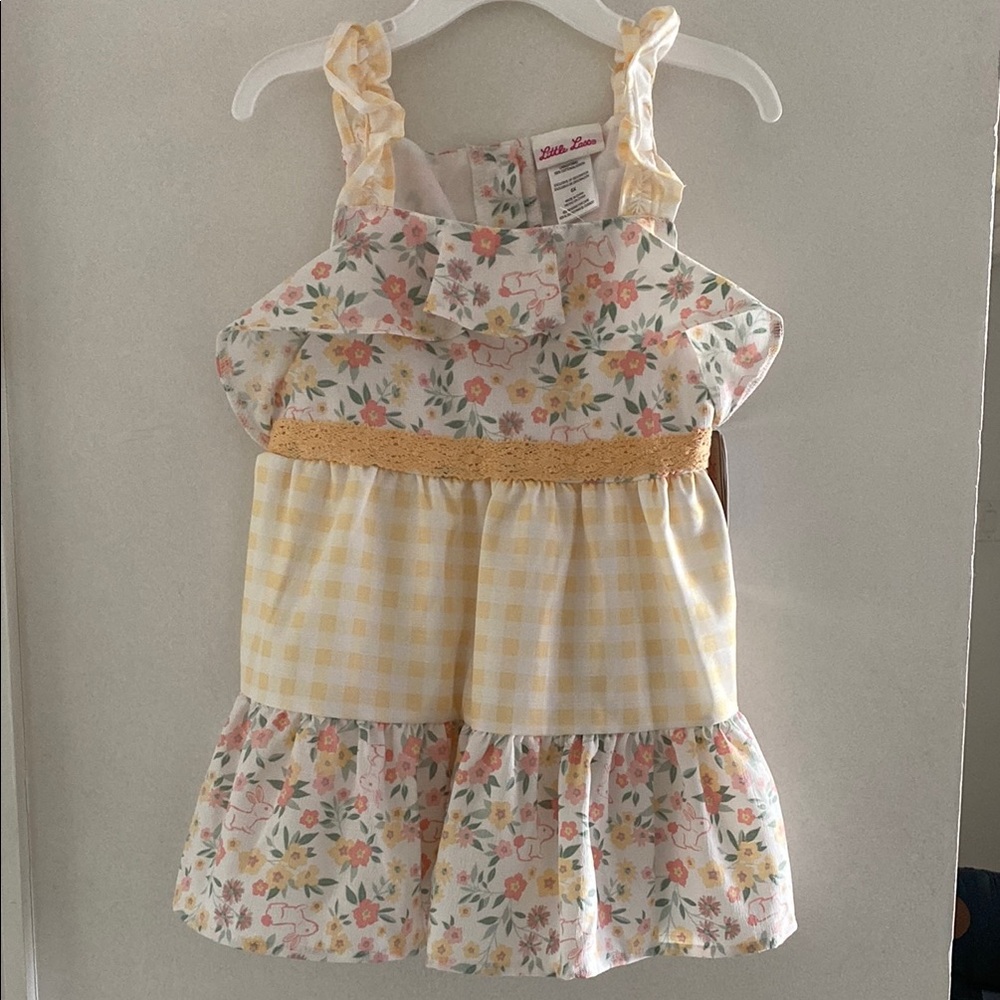 Little Lass floral boho tunic NWT